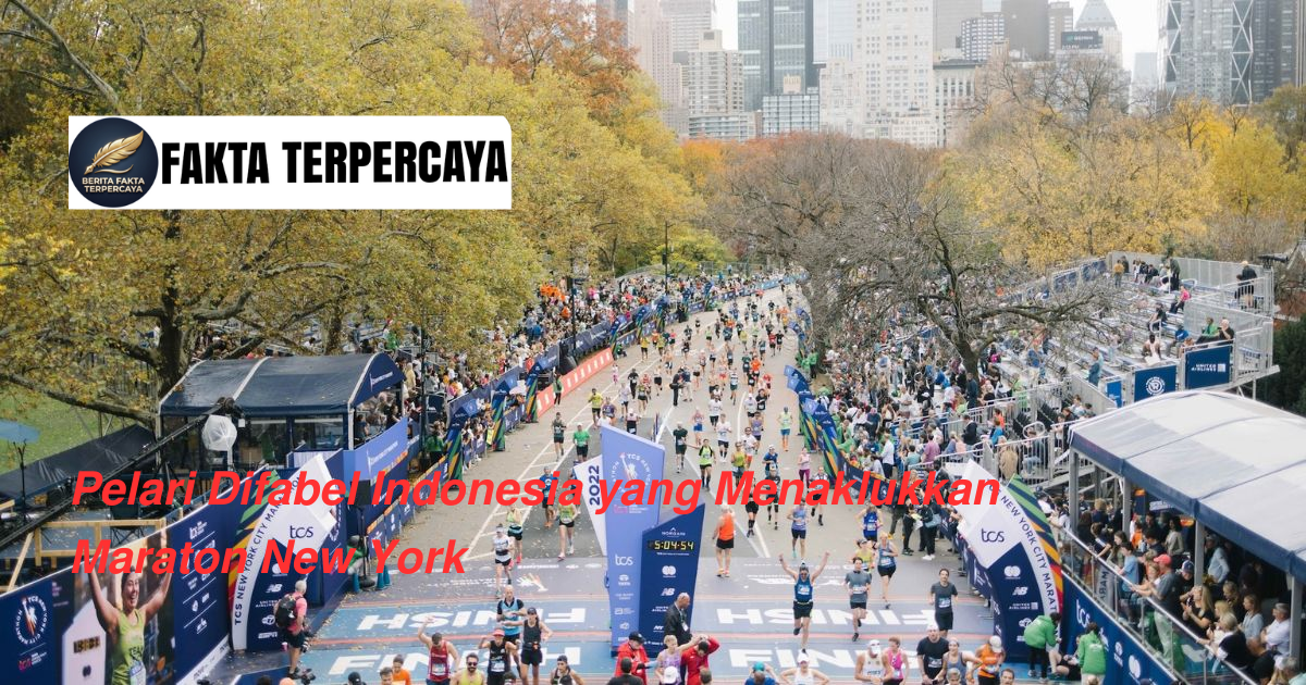 Pelari Difabel Indonesia yang Menaklukkan Maraton New York