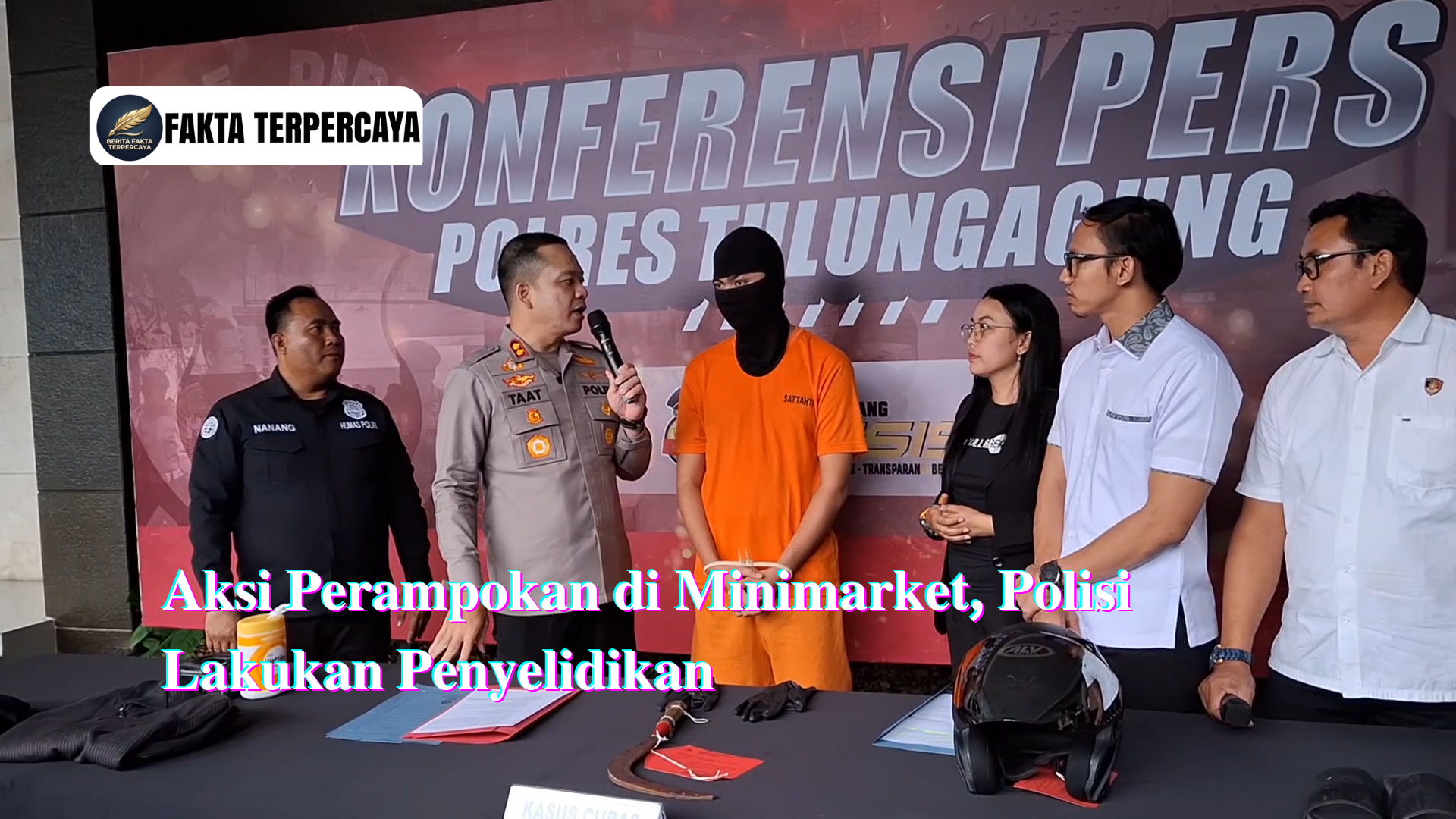Aksi Perampokan di Minimarket, Polisi Lakukan Penyelidikan