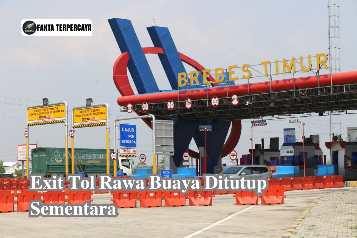 Exit Tol Rawa Buaya Ditutup Sementara