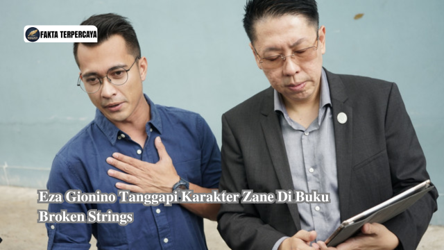 Eza Gionino Tanggapi Karakter Zane Di Buku Broken Strings