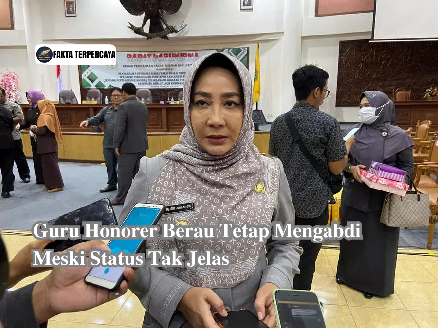 Guru Honorer Berau Tetap Mengabdi Meski Status Tak Jelas