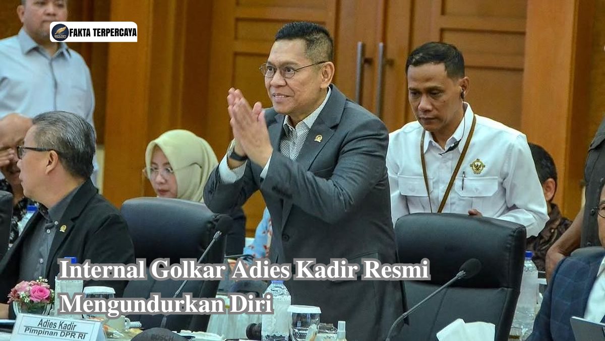 Internal Golkar Adies Kadir Resmi Mengundurkan Diri
