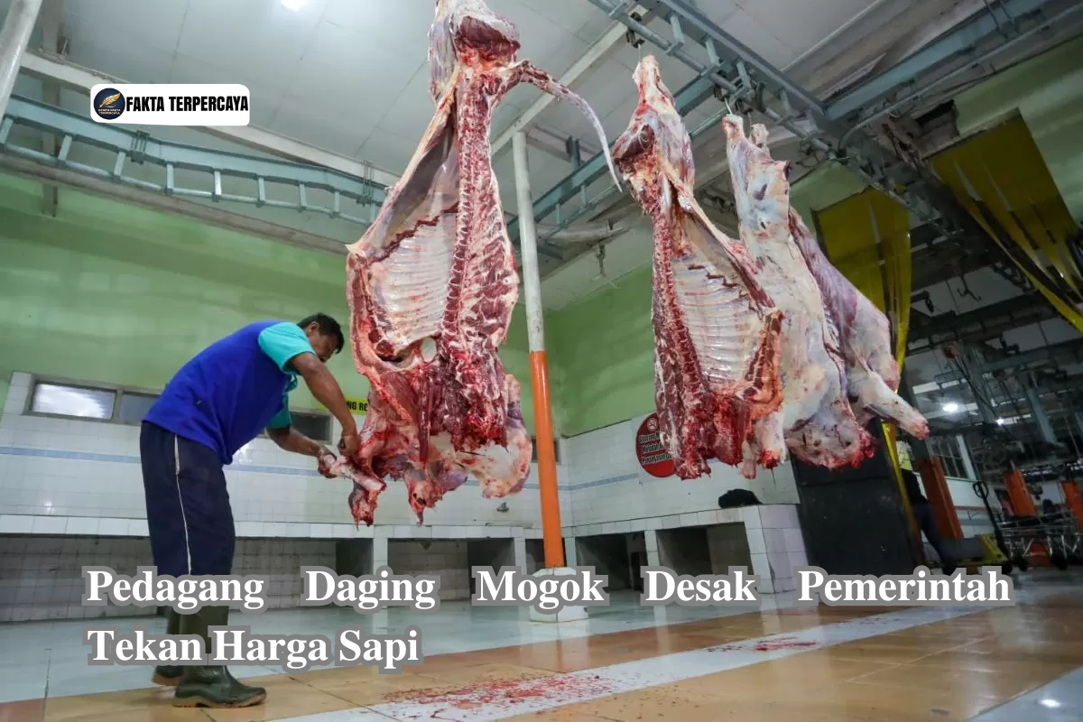 Pedagang Daging Mogok Desak Pemerintah Tekan Harga Sapi