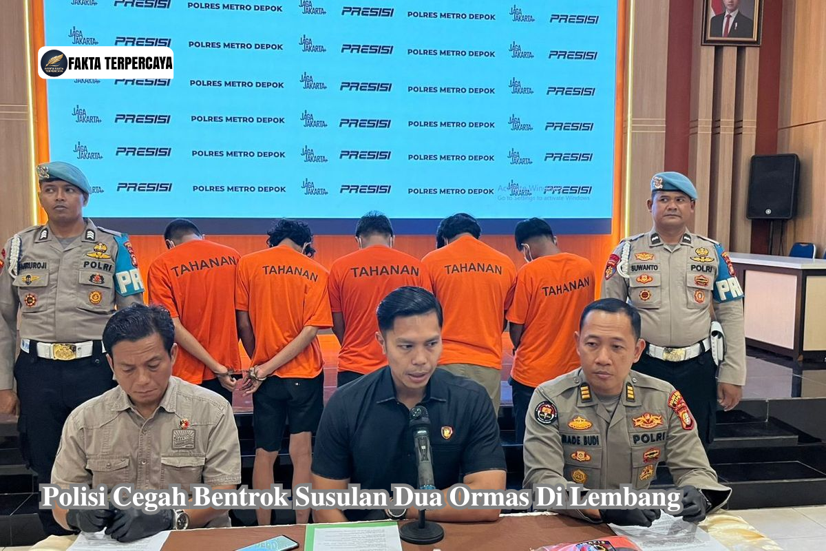 Polisi Cegah Bentrok Susulan Dua Ormas Di Lembang