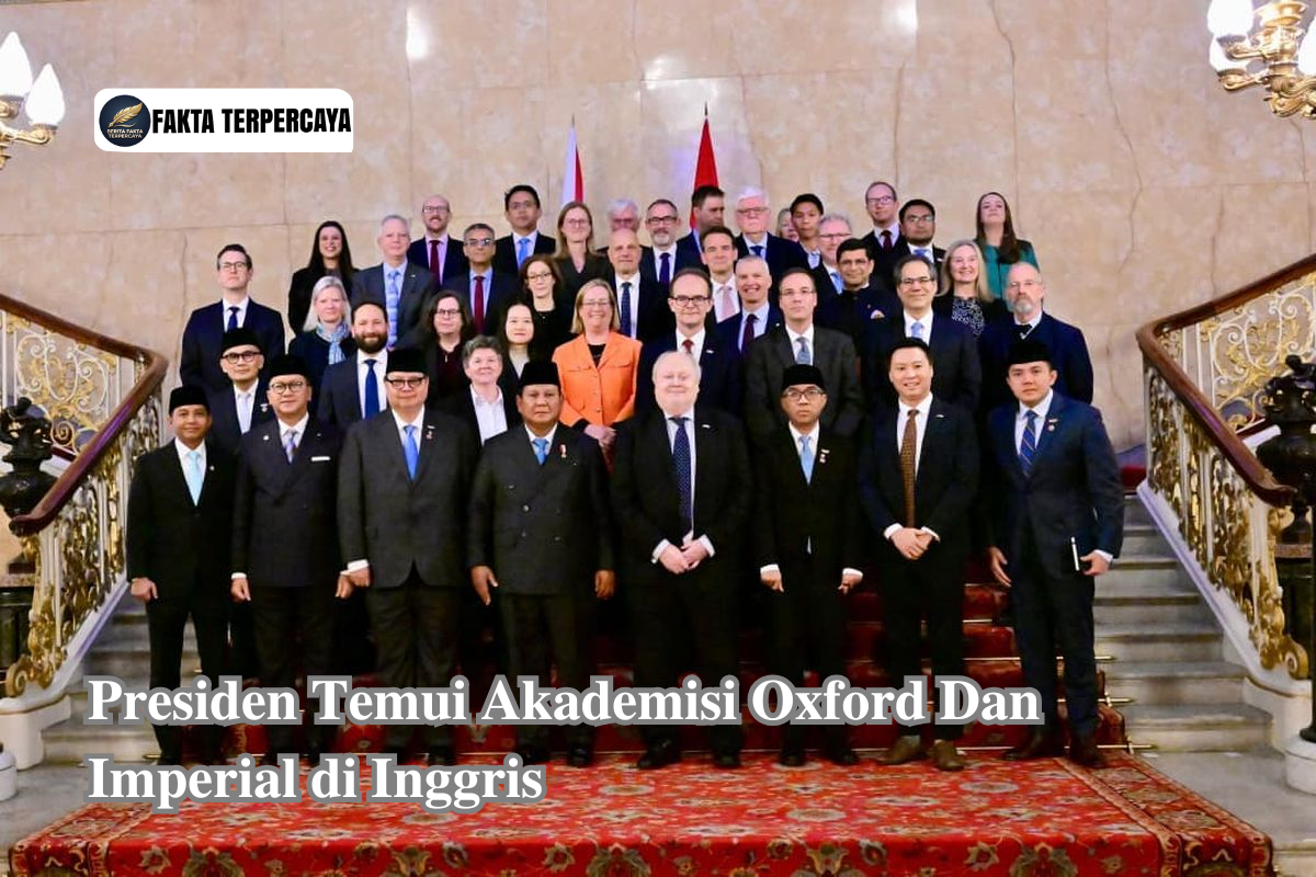 Presiden Temui Akademisi Oxford Dan Imperial di Inggris