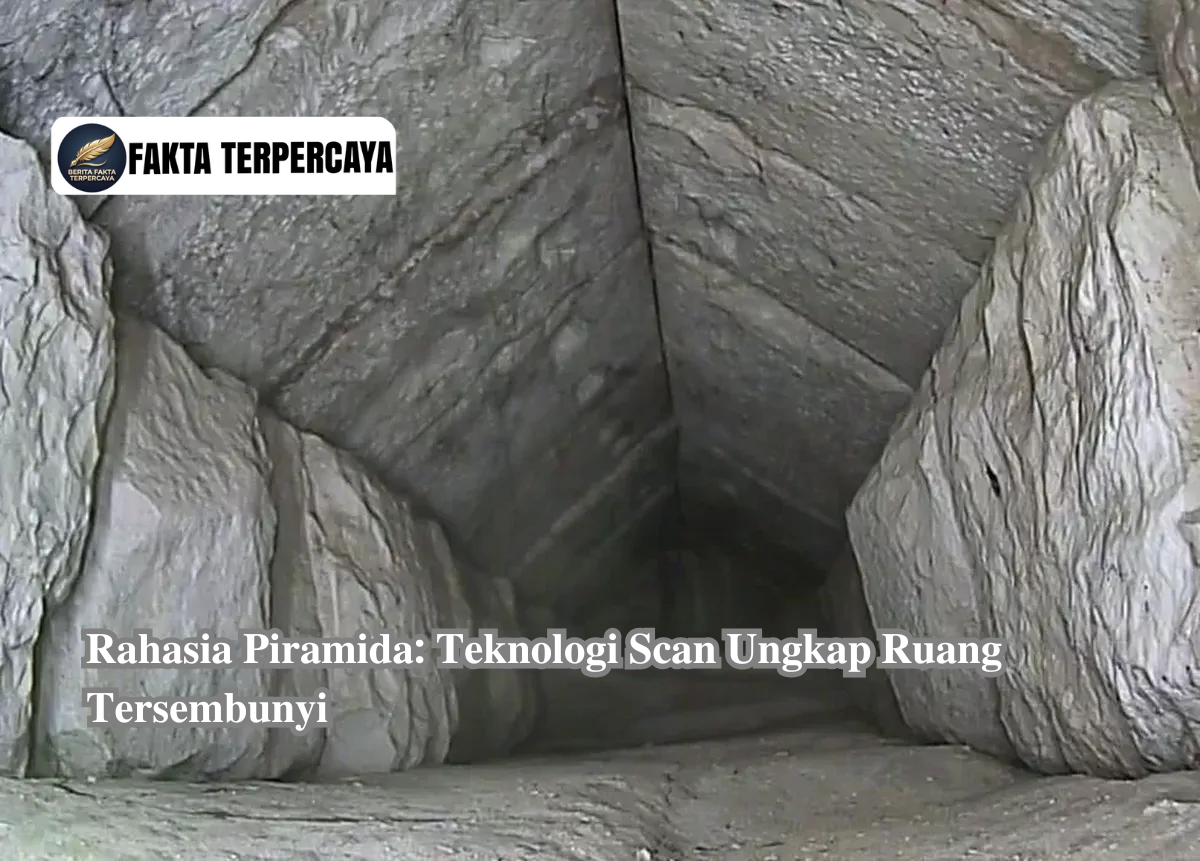 Rahasia Piramida: Teknologi Scan Ungkap Ruang Tersembunyi