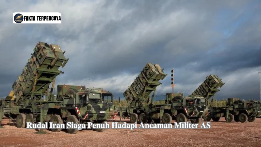 Rudal Iran Siaga Penuh Hadapi Ancaman Militer AS