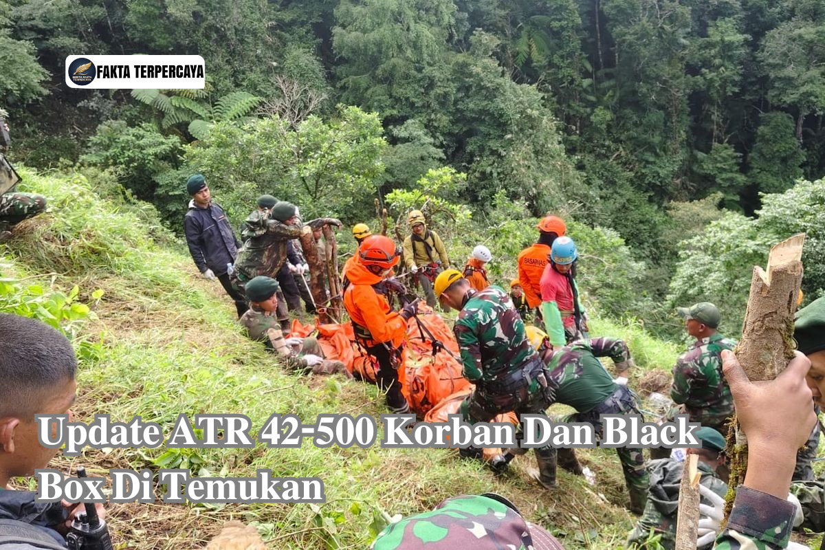 Update ATR 42-500 Korban Dan Black Box Di Temukan