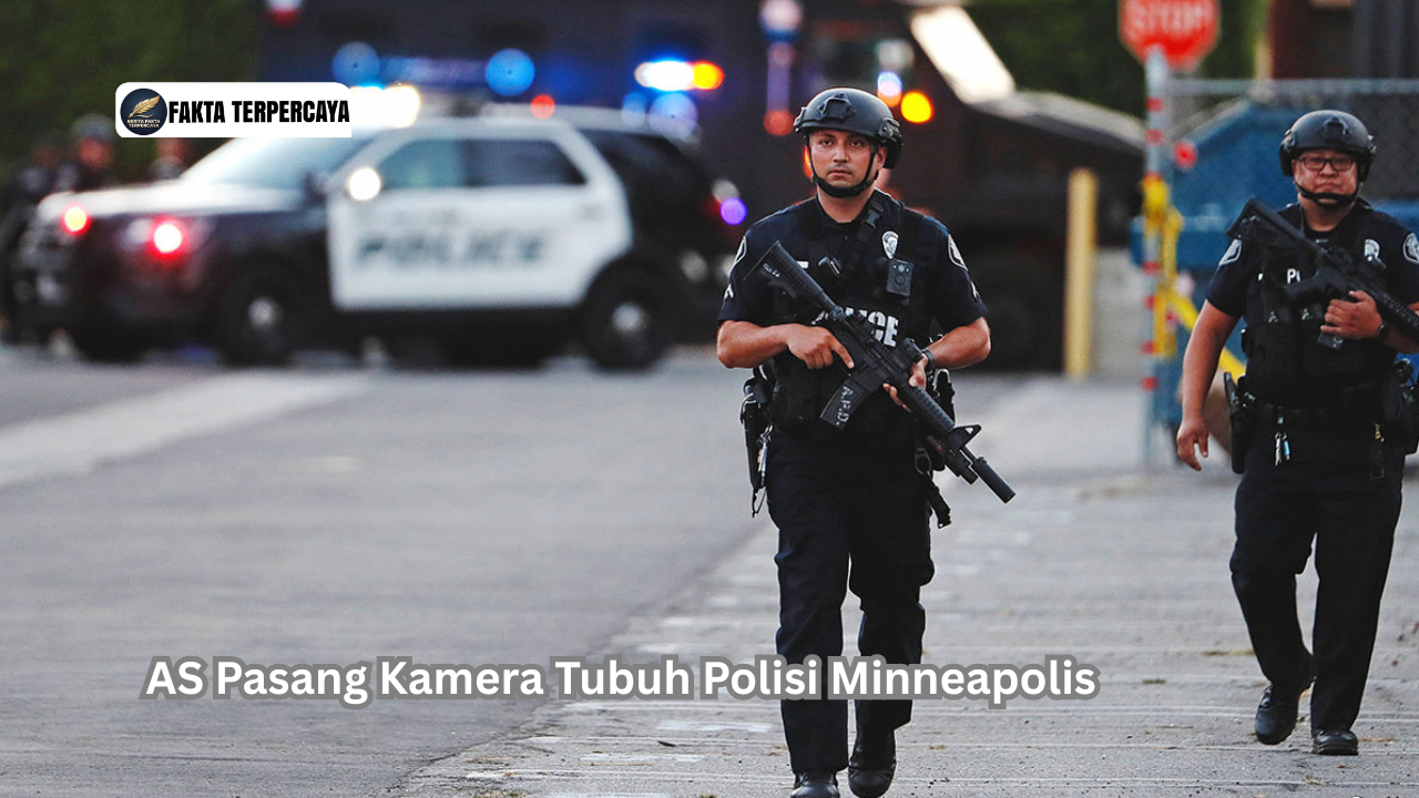 AS Pasang Kamera Tubuh Polisi Minneapolis