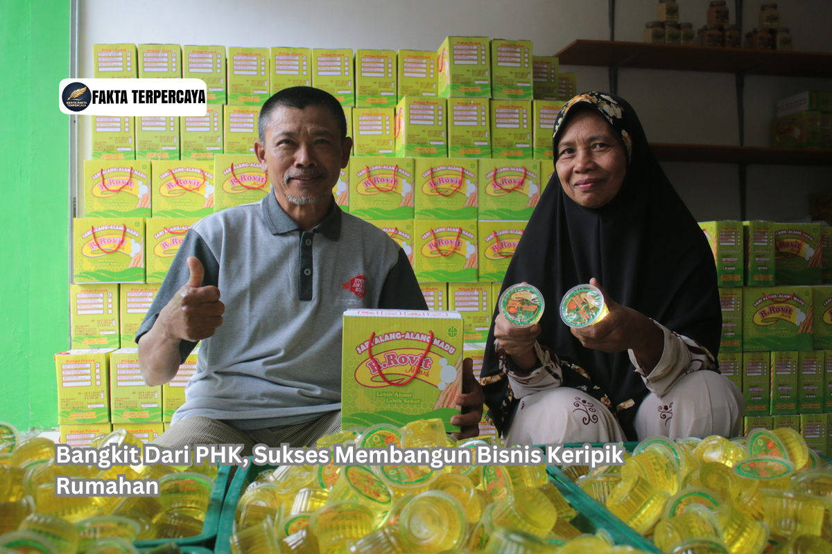 Bangkit Dari PHK, Sukses Membangun Bisnis Keripik Rumahan
