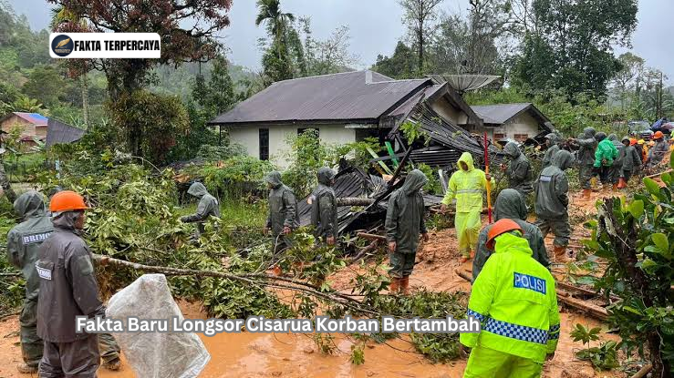 Fakta Baru Longsor Cisarua Korban Bertambah