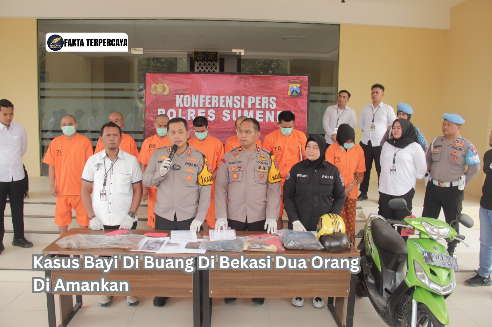 Kasus Bayi Di Buang Di Bekasi Dua Orang Di Amankan