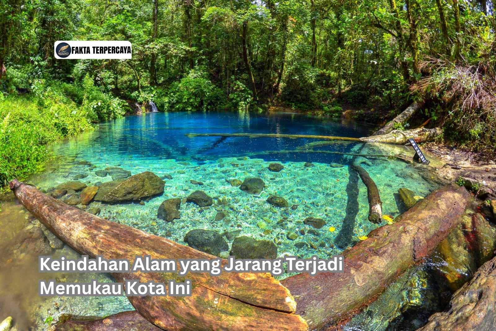 Keindahan Alam yang Jarang Terjadi Memukau Kota Ini