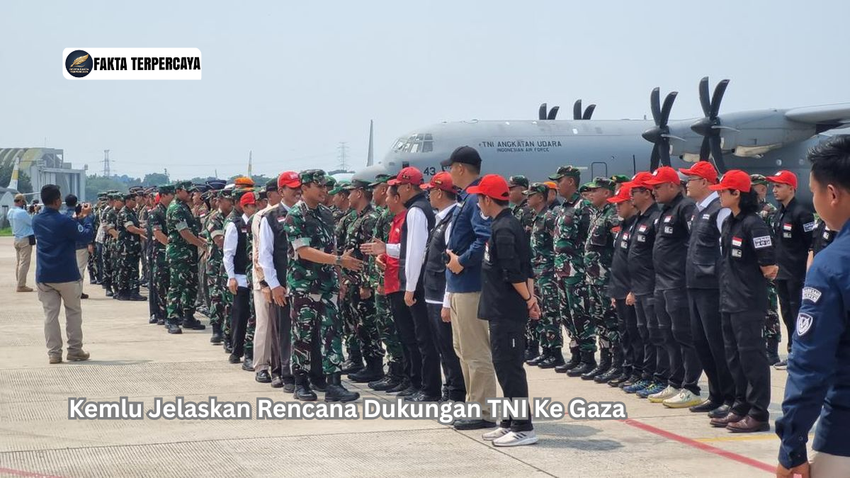 Kemlu Jelaskan Rencana Dukungan TNI Ke Gaza