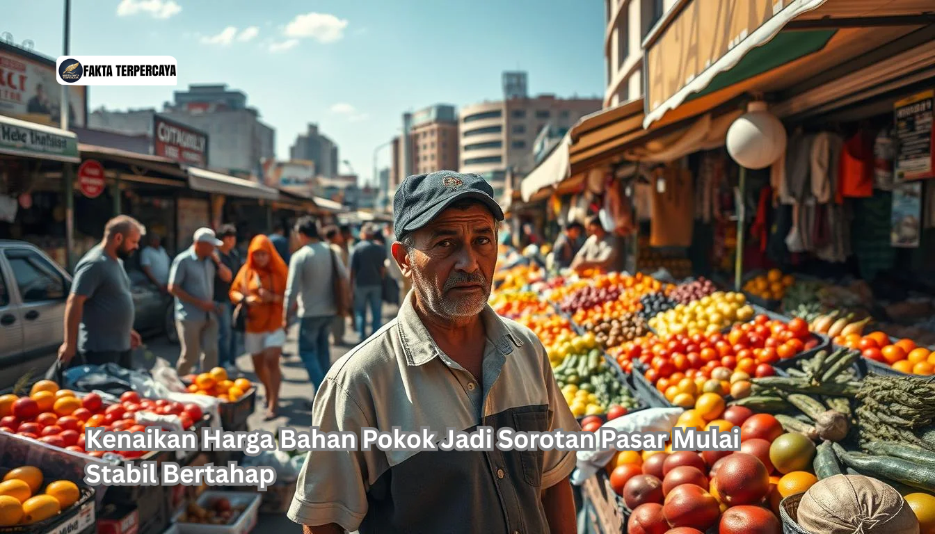 Kenaikan Harga Bahan Pokok Jadi Sorotan Pasar Mulai Stabil Bertahap
