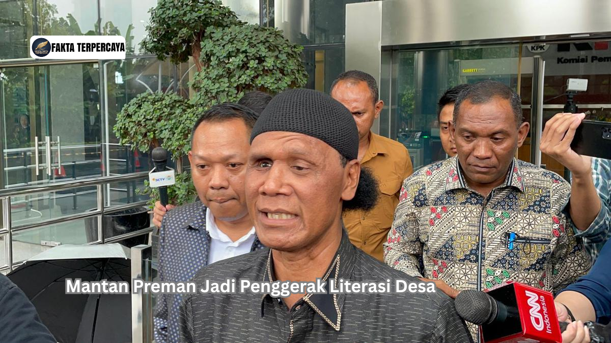 Mantan Preman Jadi Penggerak Literasi Desa