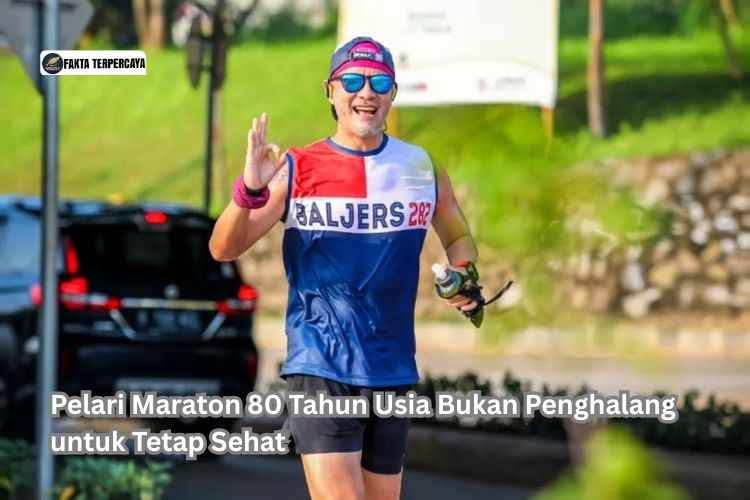 Pelari Maraton 80 Tahun Usia Bukan Penghalang untuk Tetap Sehat