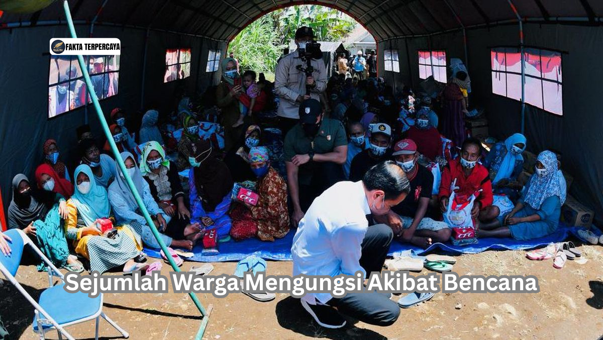 Sejumlah Warga Mengungsi Akibat Bencana