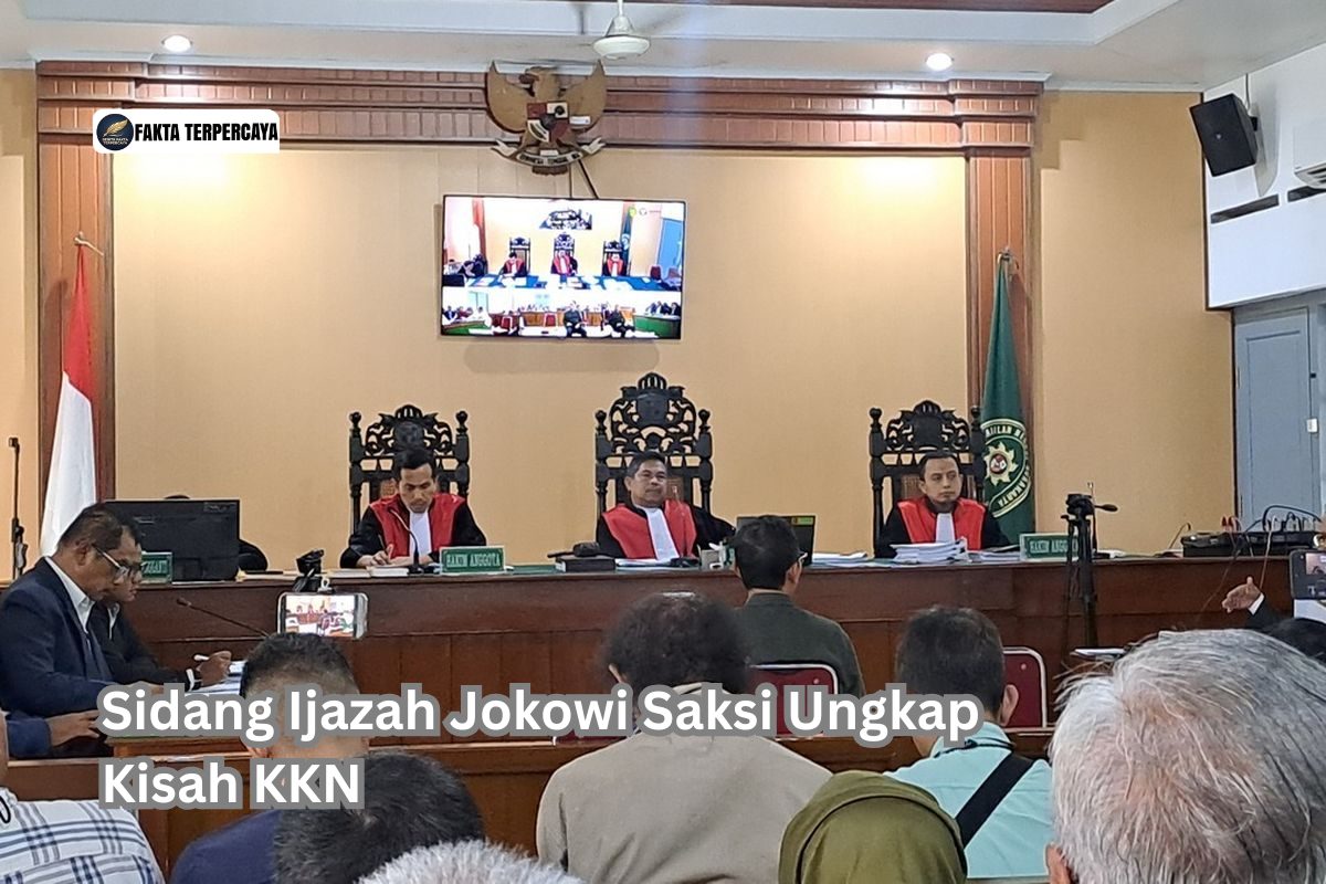 Sidang Ijazah Jokowi Saksi Ungkap Kisah KKN