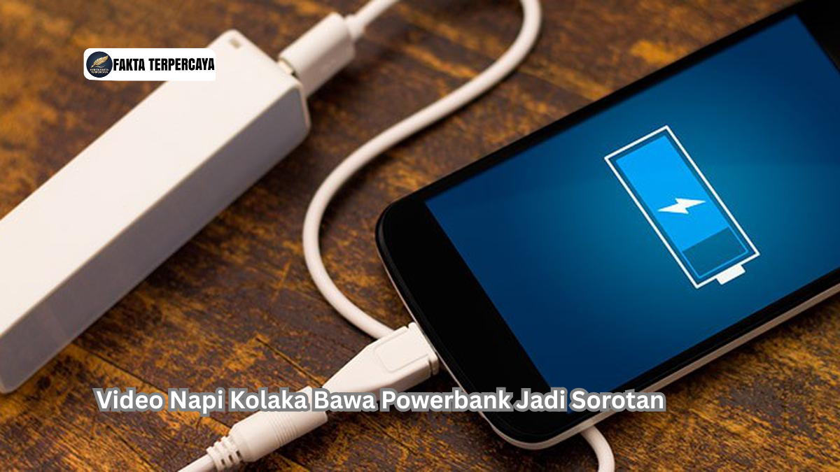 Video Napi Kolaka Bawa Powerbank Jadi Sorotan