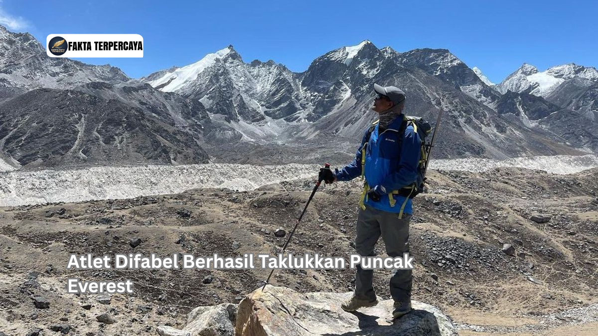 Atlet Difabel Berhasil Taklukkan Puncak Everest