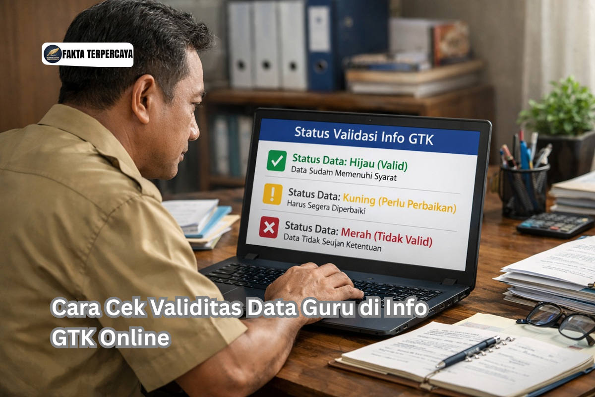 Cara Cek Validitas Data Guru di Info GTK Online
