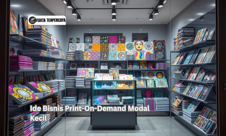 Ide Bisnis Print-On-Demand Modal Kecil