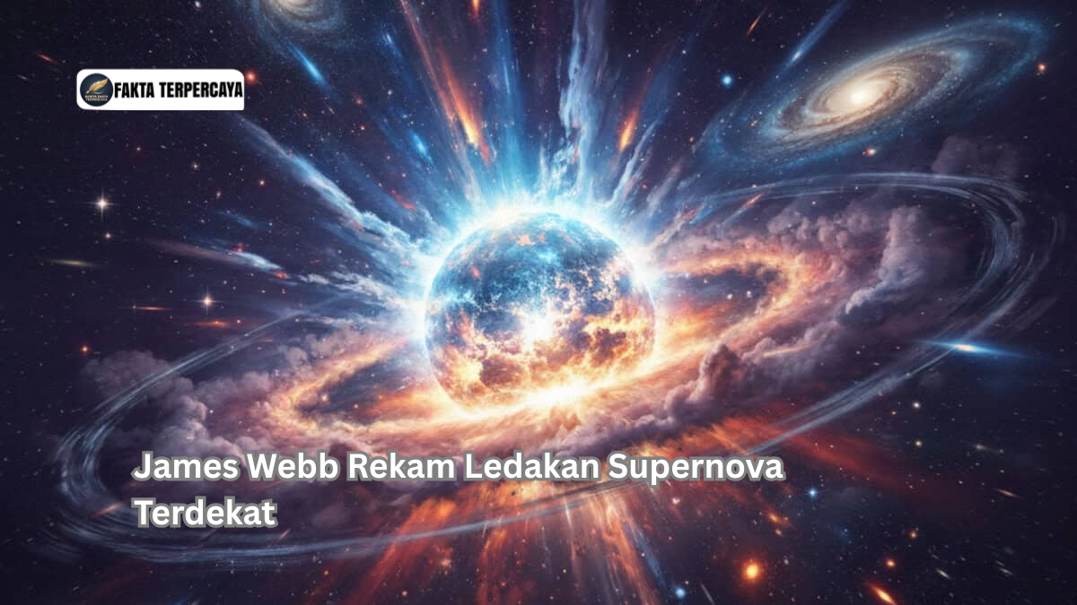James Webb Rekam Ledakan Supernova Terdekat