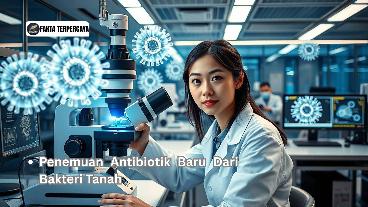 Penemuan Antibiotik Baru Dari Bakteri Tanah