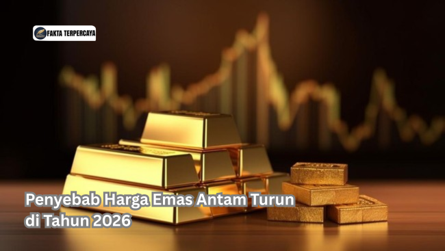 Penyebab Harga Emas Antam Turun di Tahun 2026