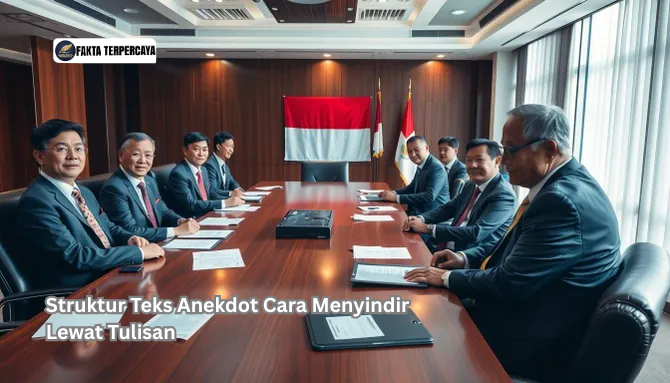 Struktur Teks Anekdot Cara Menyindir Lewat Tulisan