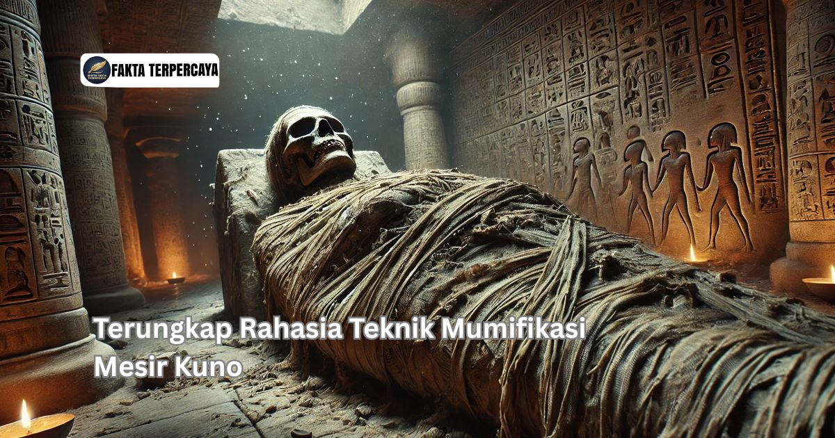 Terungkap Rahasia Teknik Mumifikasi Mesir Kuno