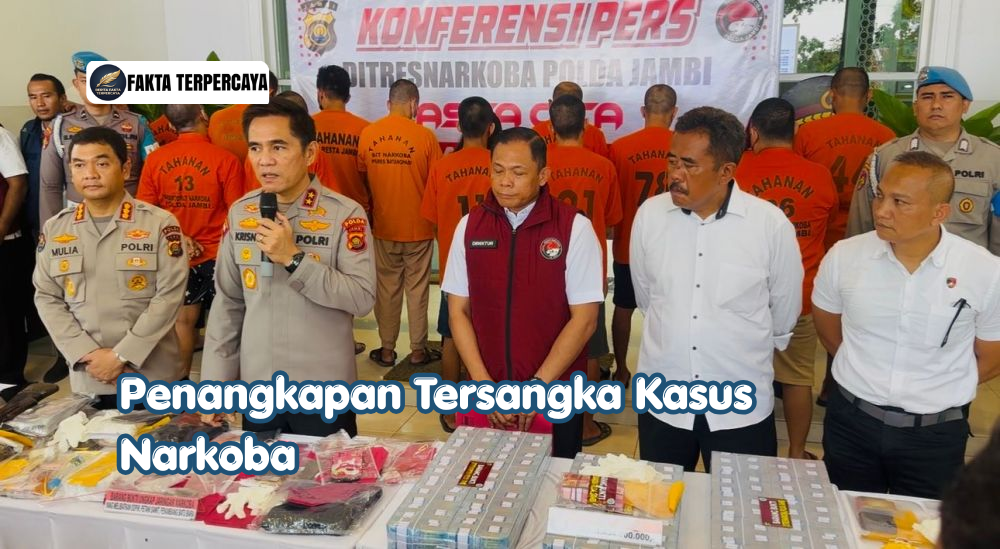 Penangkapan Tersangka Kasus Narkoba