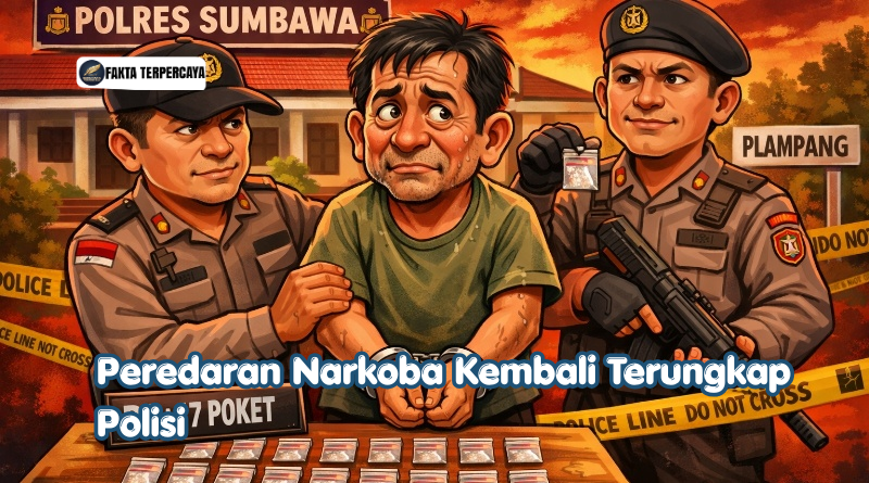 Peredaran Narkoba Kembali Terungkap Polisi